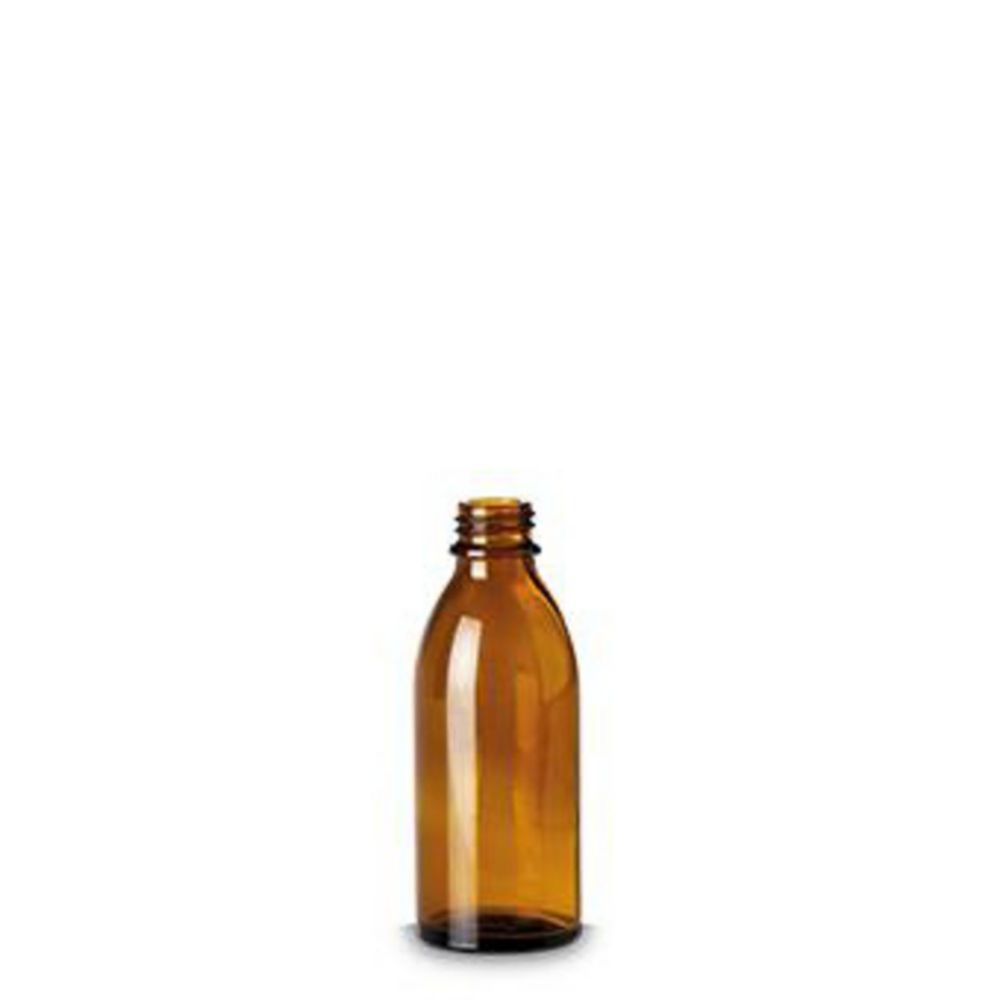 Search Narrow-mouth bottles without closure, soda-lime glass, brown RIXIUS AG (508) 