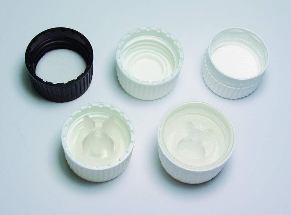 Search Tamper evident caps, for narrow-mouth bottles, PP 28 Roland Watzdorf GmbH (765372) 