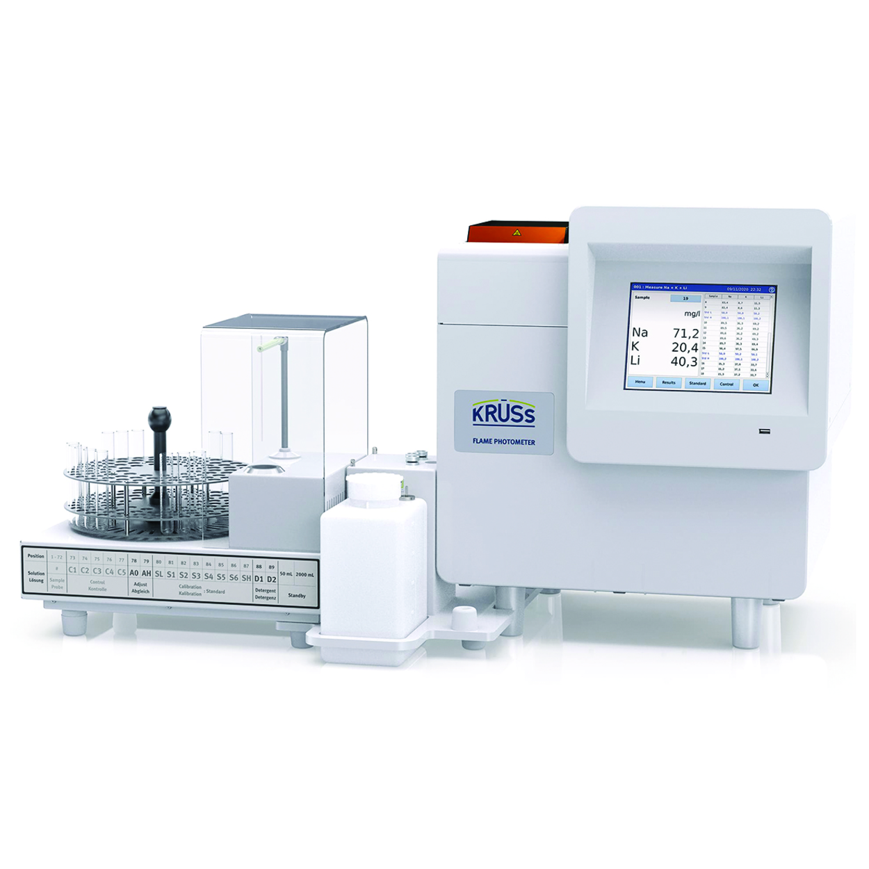 Search Flame photometer FP8600, laboratory model with autosamper A. Krüss Optronic GmbH (930556) 