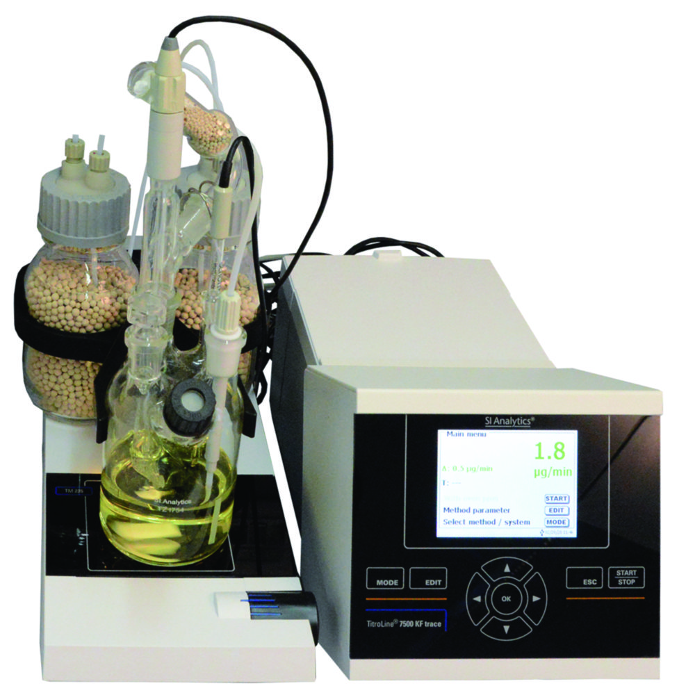 Search Coulometric KF-titrator TitroLine 7500 KF trace module 6 Xylem Analytics Germany (SI) (888976) 