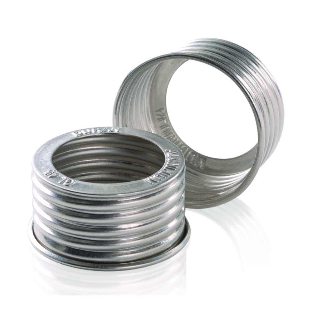 Search Screw caps GL45, aluminium, with opening DWK Life Sciences GmbH (Duran) (801090) 