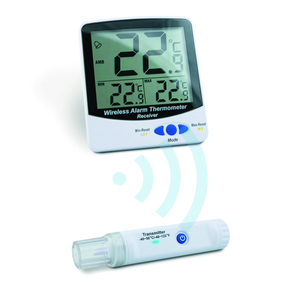 Search Wireless min./max. alarm thermometer type 13090 Ludwig Schneider GmbH & Co.KG (691267) 