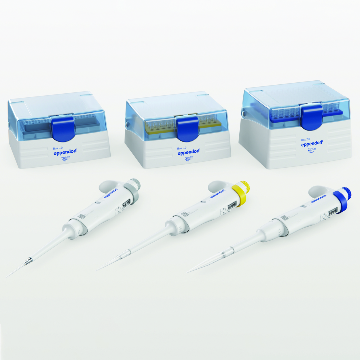 Search Single-channel microlitre pipettes Research 3 neo, 3-pack, option 1 Eppendorf SE (985645) 