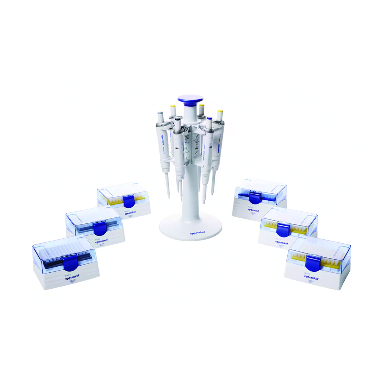 Search Single-channel microlitre pipettes Eppendorf Reference 2, 6-pack Eppendorf SE (985772) 