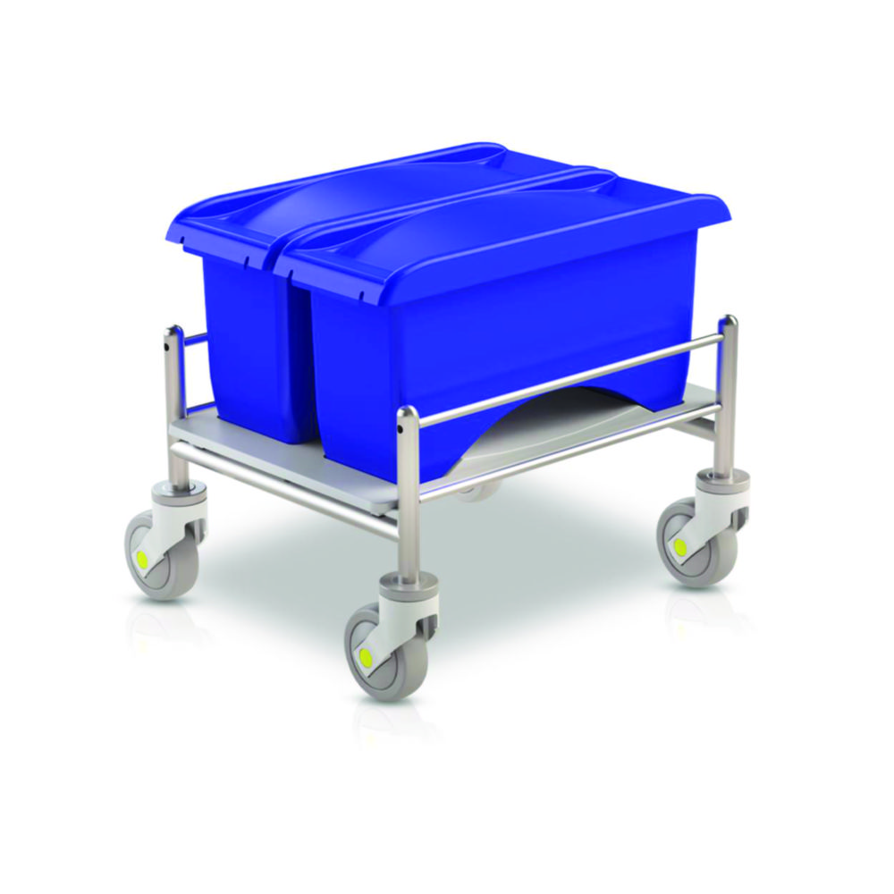 Search Cleaning trolleys Clino CR mini EM-CR1, stainless steel Pfennig Reinigungstechnik GmbH (947540) 