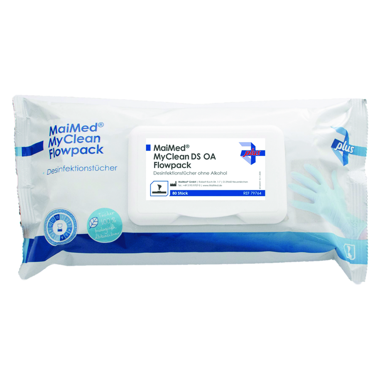 Search MyClean Disinfectant Wipes ZVG Zellstoffvertriebs (984872) 