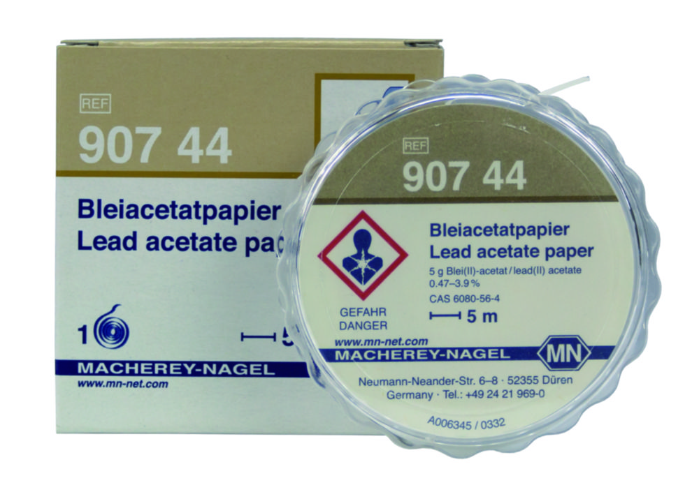 Search Test papers, lead acetate Macherey-Nagel GmbH & Co. KG (4407) 