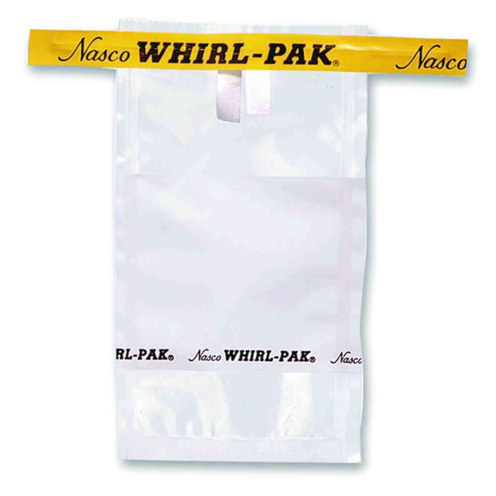 Search Sample bags Whirl-Pak, PE, sterile Nasco Sampling LLC (9569) 