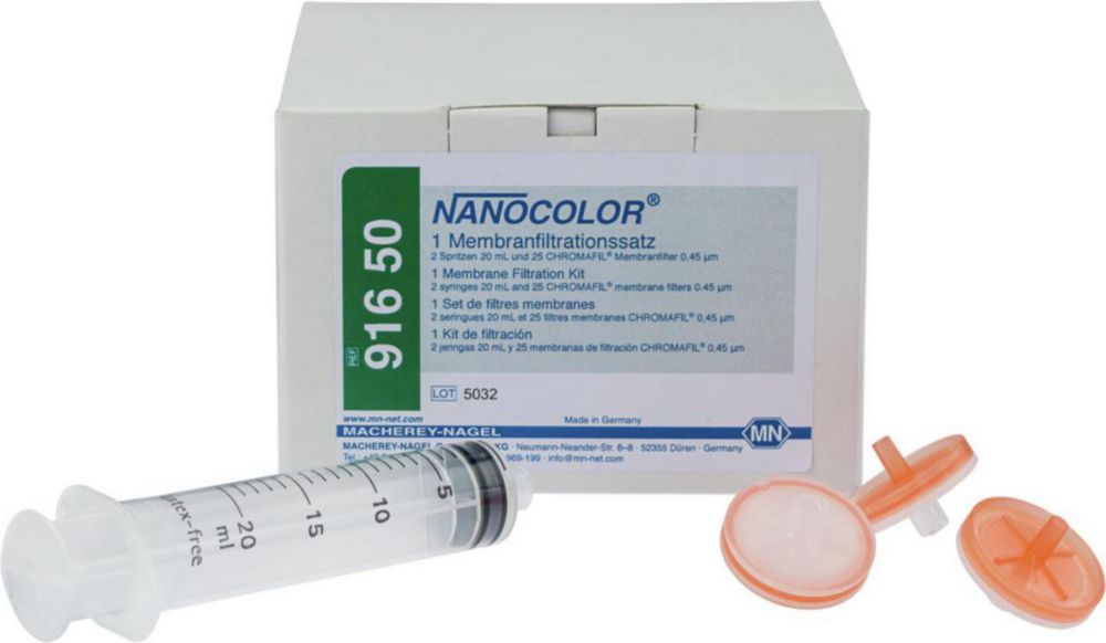 Search Accessories NANOCOLOR, sample preparation set CHROMAFIL, PET Macherey-Nagel GmbH & Co. KG (973204) 