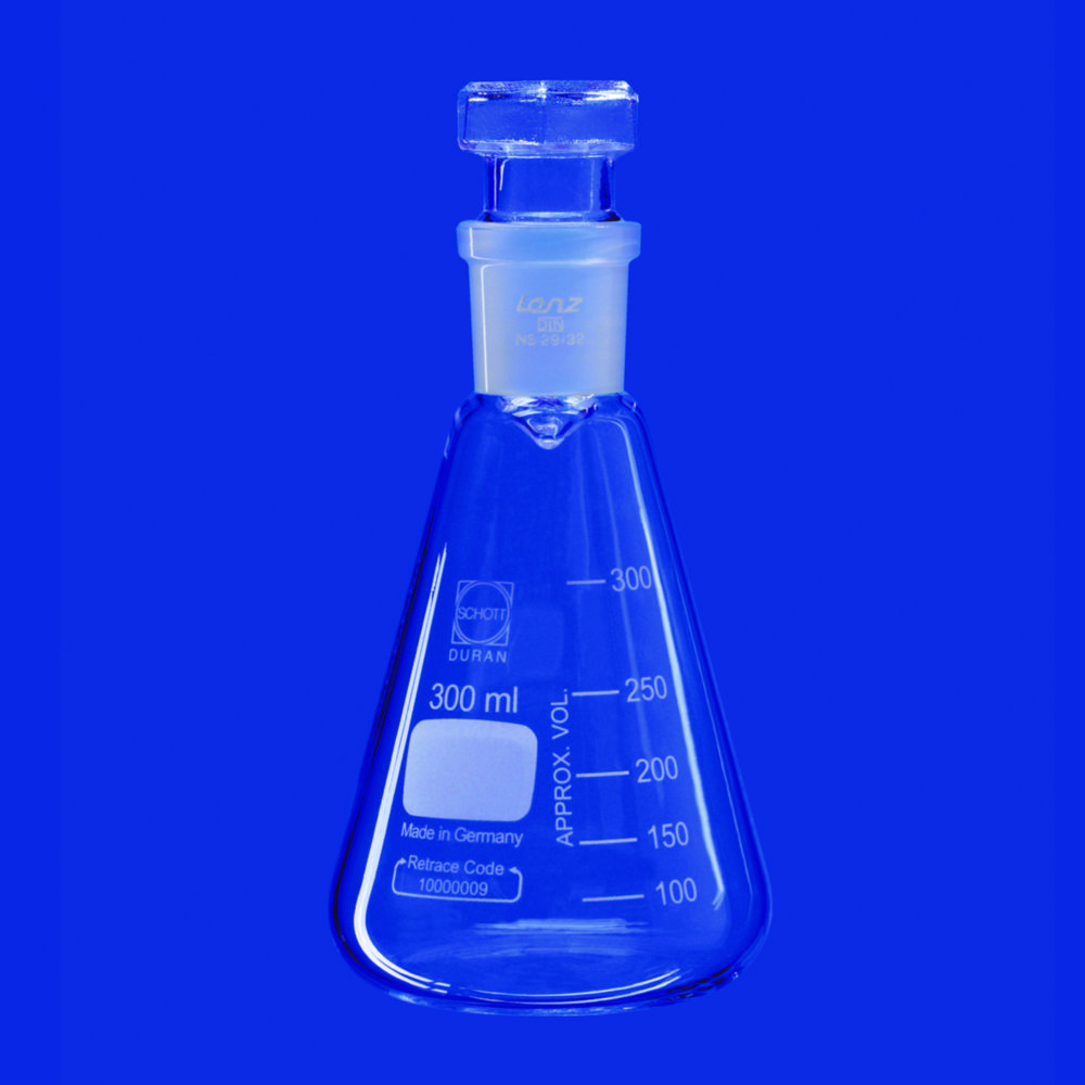 Search Iodine determination flasks, without collar, DURAN Lenz-Laborglas GmbH & Co. KG (6969) 