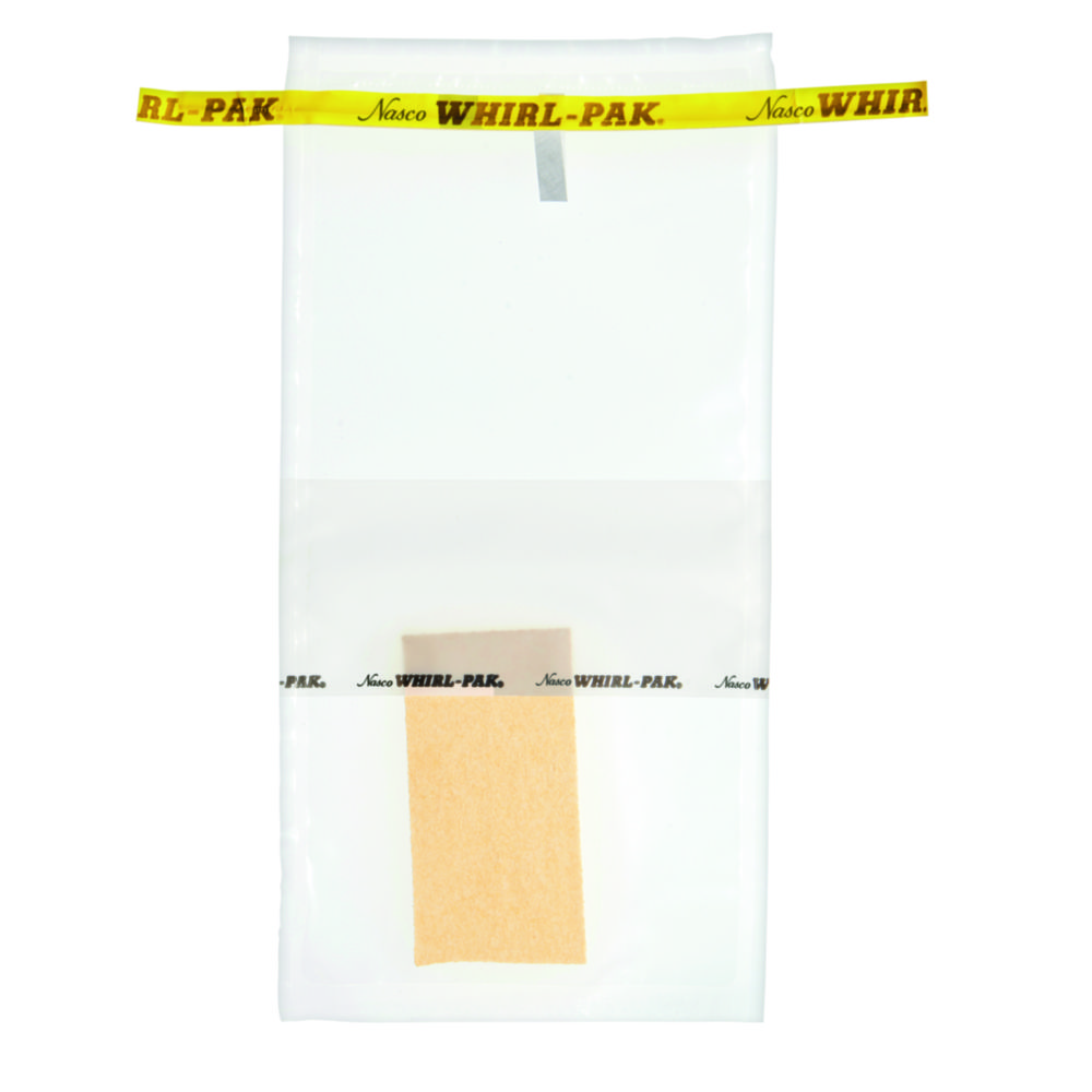 Search Sample bags Whirl-Pak, PE with sponge, dry, Cellulose Nasco Sampling LLC (9756) 