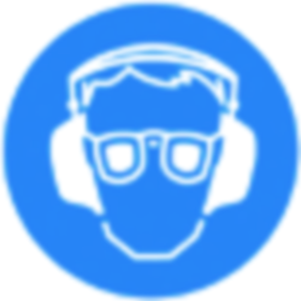 Search Safety Equipment Storage Boxes SecuBox Mini/Midi/Maxi, Eye + ear protection Gebra GmbH & Co. (930832) 