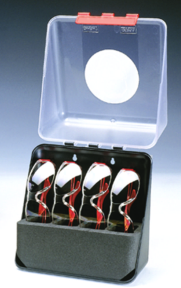 Search Safety Equipment Storage Boxes SecuBox Mini/Midi/Maxi, Eye protection with insert for safety glass Gebra GmbH & Co. (931095) 