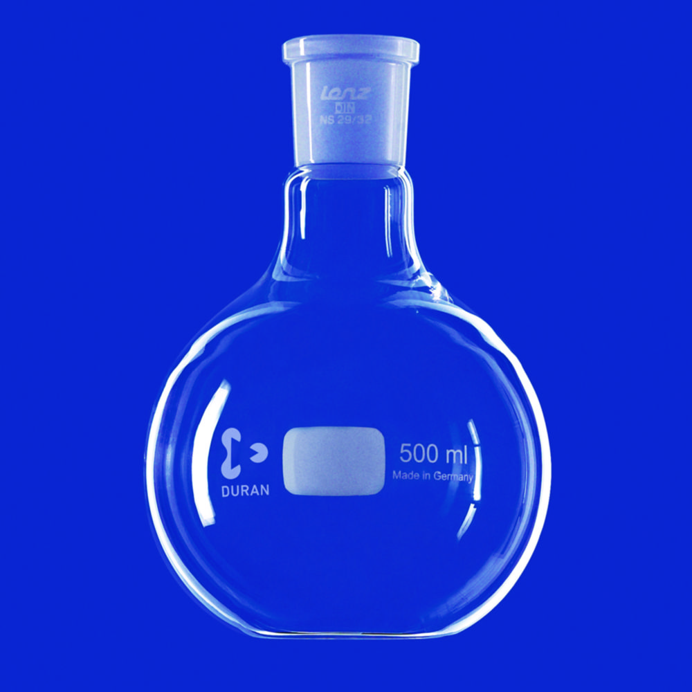 Search Flat bottom flasks with conical ground joint, DURAN Lenz-Laborglas GmbH & Co. KG (197) 