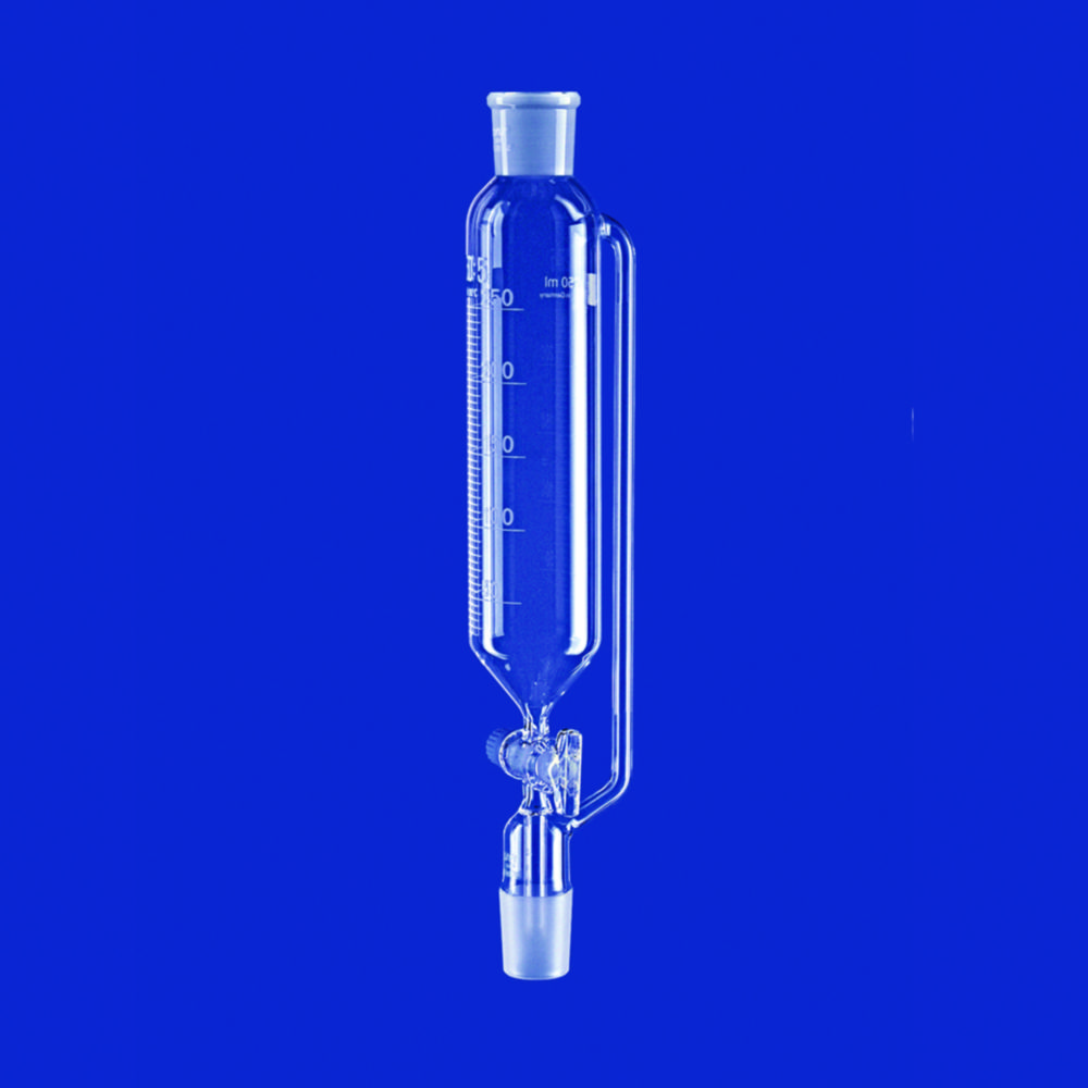 Search Dropping funnels, cylindrical, with pressure equalizing tube, borosilicate glass 3.3, with glass k Lenz-Laborglas GmbH & Co. KG (245) 