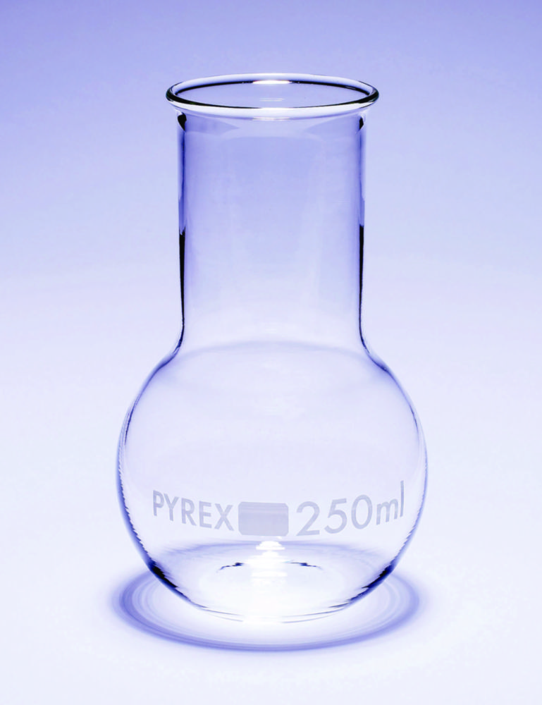 Search Flasks, boiling, flat bottom, wide neck, Pyrex DWK Life Sciences Limited (9849) 