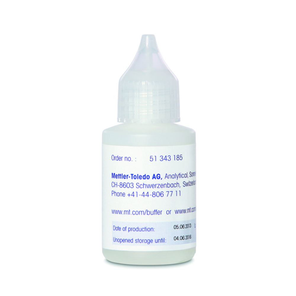 Search Electrolyte solution FRISCOLYT-B Mettler-Toledo Online GmbH (502834) 