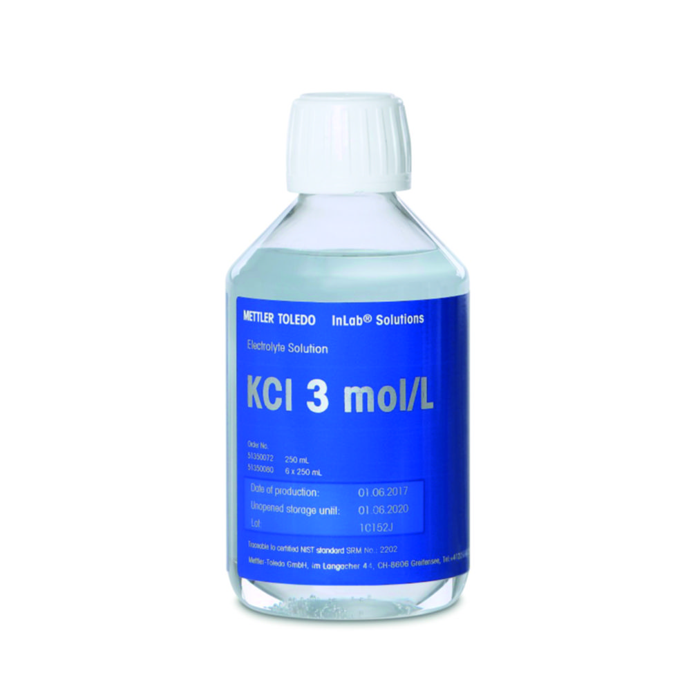 Search Electrolyte solution for reference electrodes Mettler-Toledo Online GmbH (2108) 