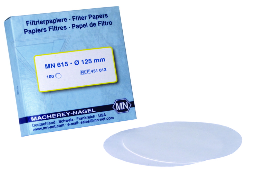 Search Filter paper, qualitative, type MN 615, circles Macherey-Nagel GmbH & Co. KG (3157) 
