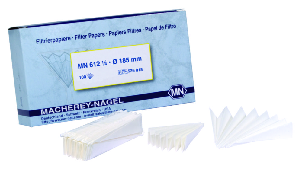 Search Filter paper, qualitative, type MN 612 1/4, filter circles Macherey-Nagel GmbH & Co. KG (7316) 
