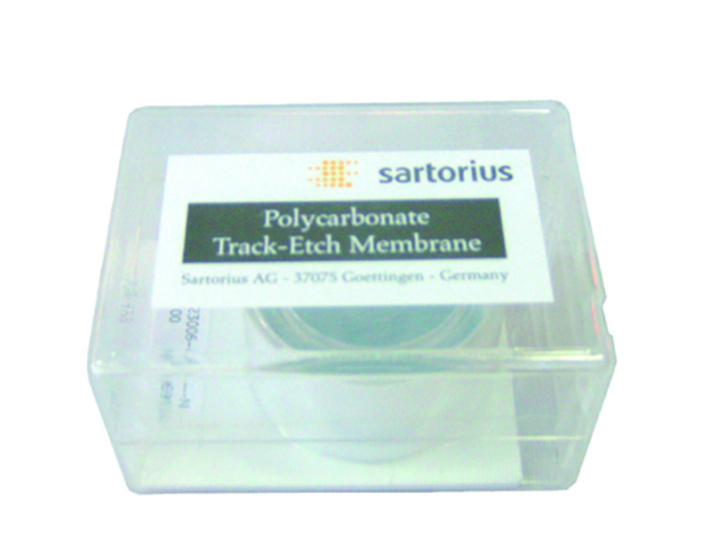 Search Membrane filters, blotting, Polycarbonate Sartorius Lab Instruments (3713) 