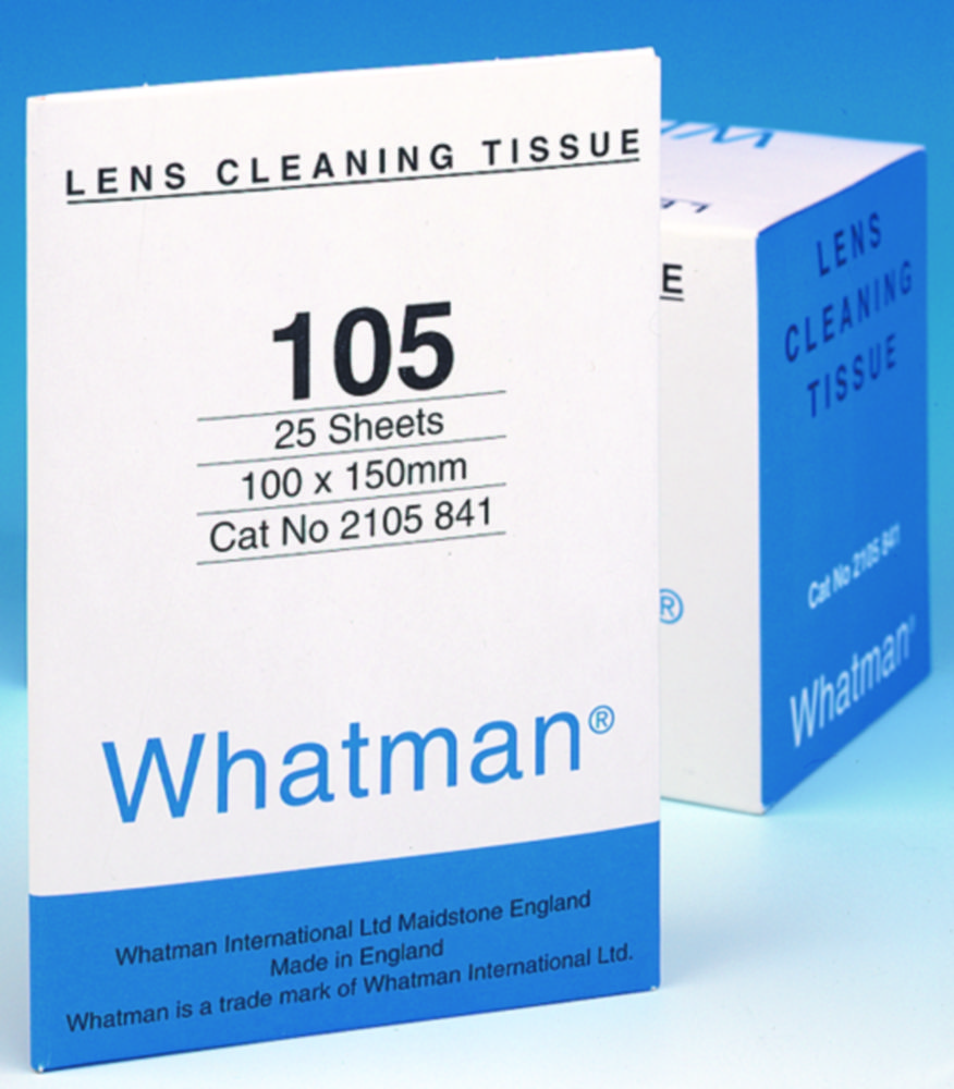 Search Lens cleaning tissues, 105 series Cytiva Europe GmbH (5341) 