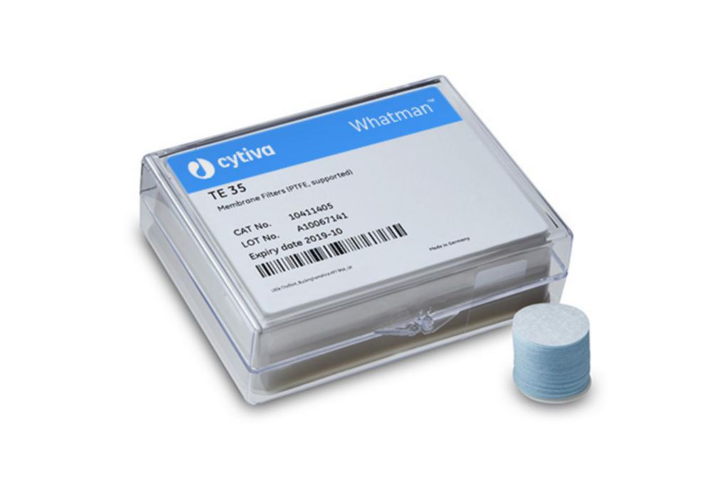 Search Membrane filters, Grade TE, PTFE with support Cytiva Europe GmbH (6104) 