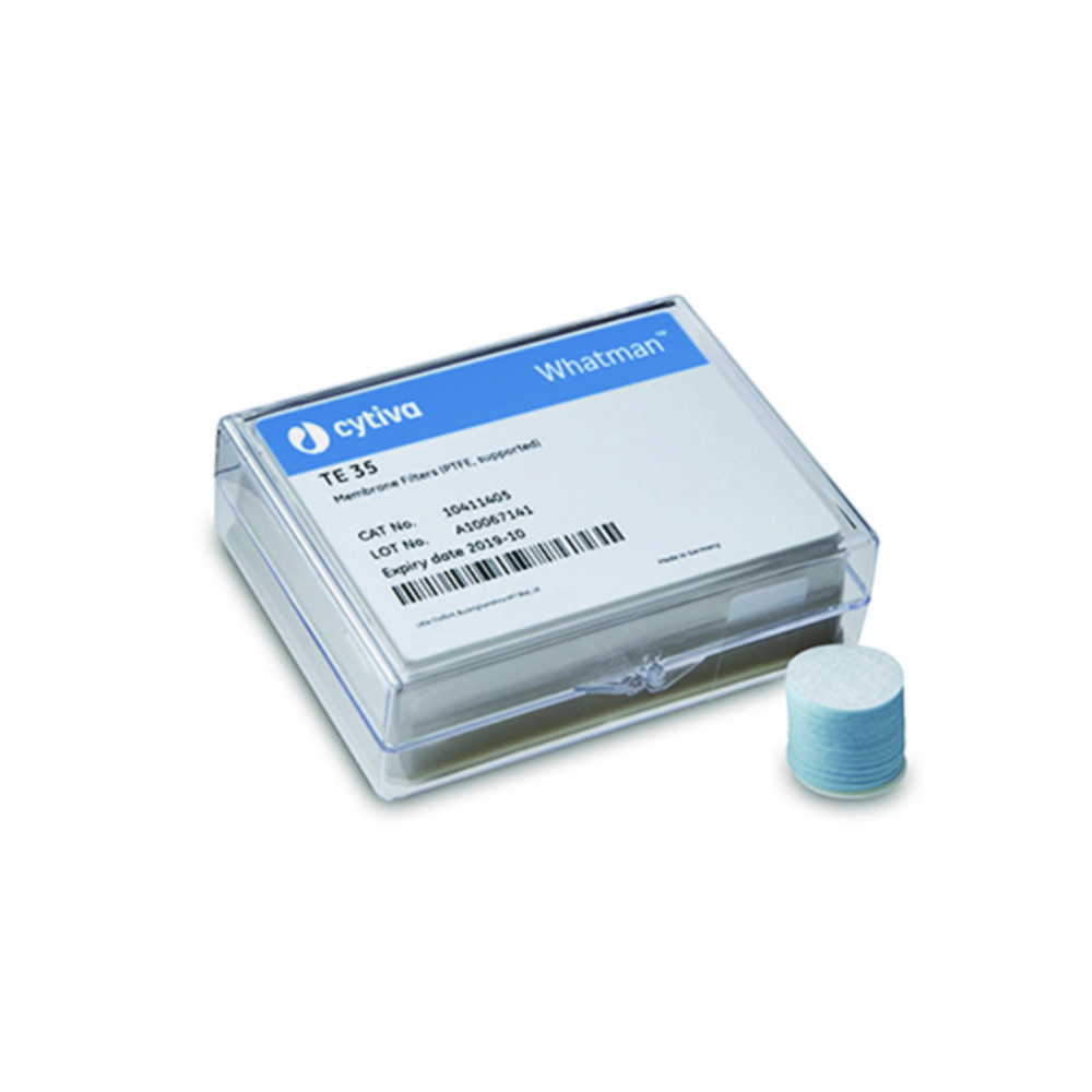 Search Membrane filters, Grade TE, PTFE with support Cytiva Europe GmbH (6104) 