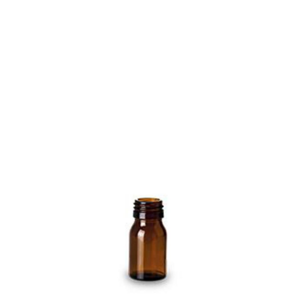 Search Narrow-mouth bottles without closure, soda-lime glass, brown, PP 28 RIXIUS AG (7980) 