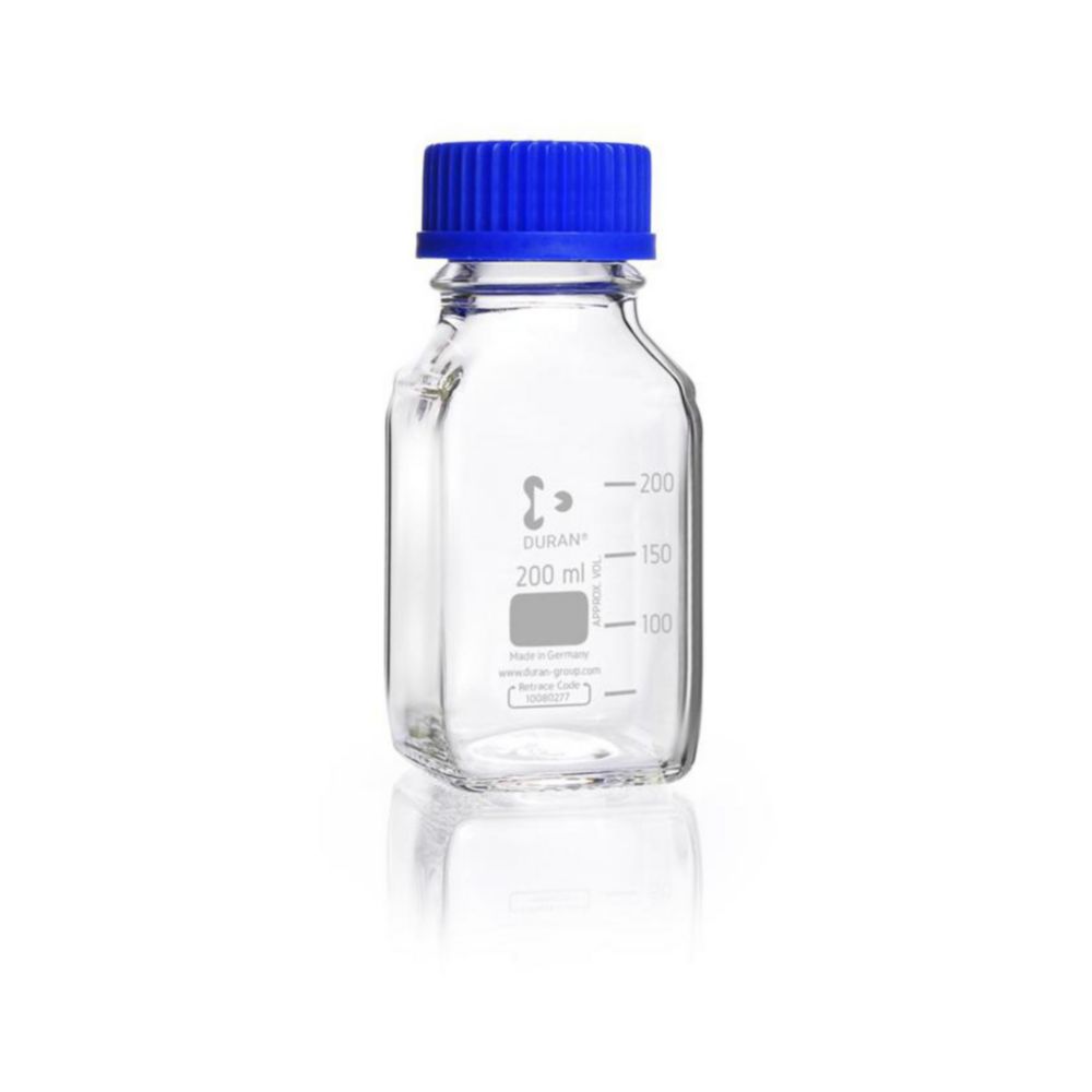 Search Square shape laboratory bottles, DURAN, with retrace code DWK Life Sciences GmbH (Duran) (570) 