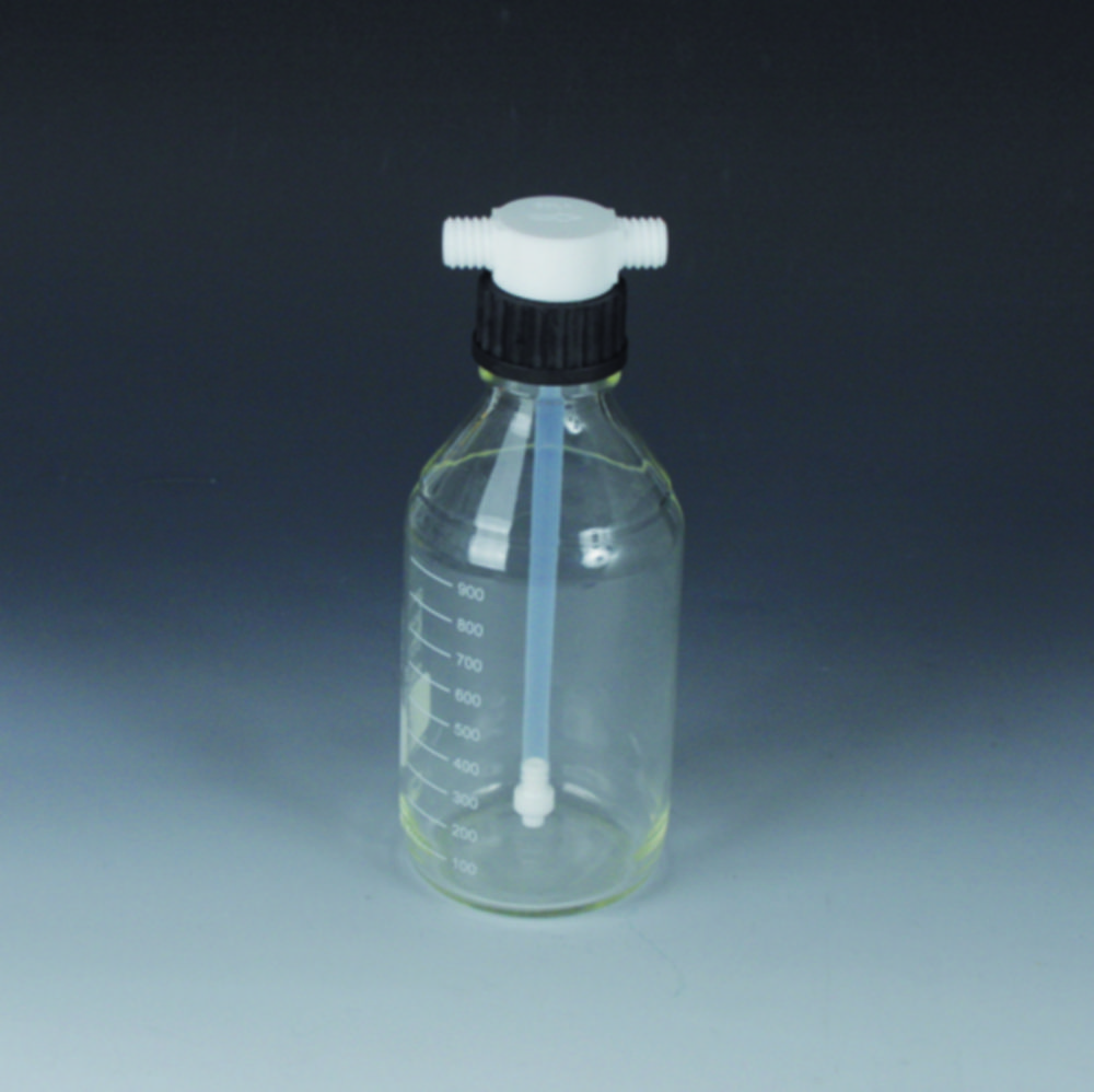 Search Scrubber Bottles Vitrum, borosilicate glass/PTFE Bohlender GmbH (7813) 