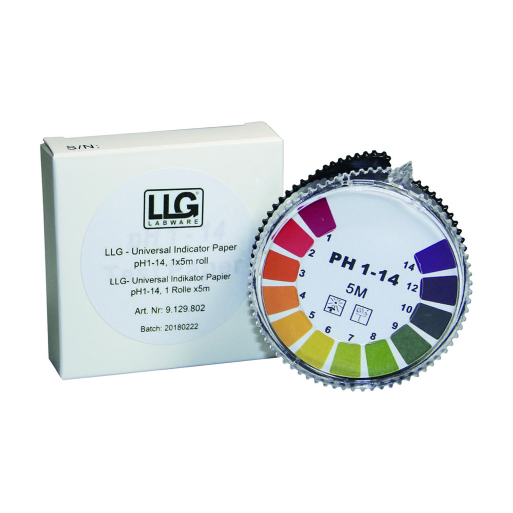 Search LLG-Universal indicator paper, rolls LLG Labware (7934) 