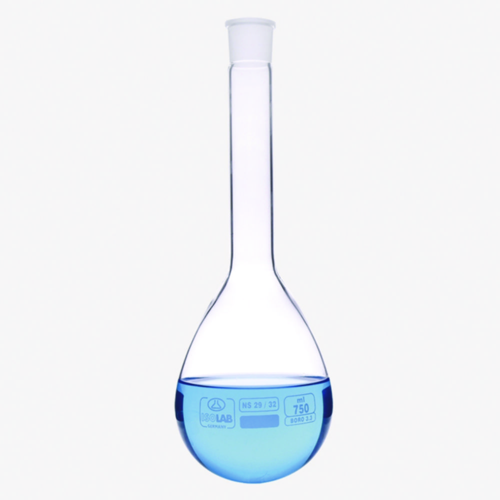 Search Kjeldahl flasks with ground neck, borosilicate glass 3.3 ISOLAB Laborgeräte GmbH (9729) 