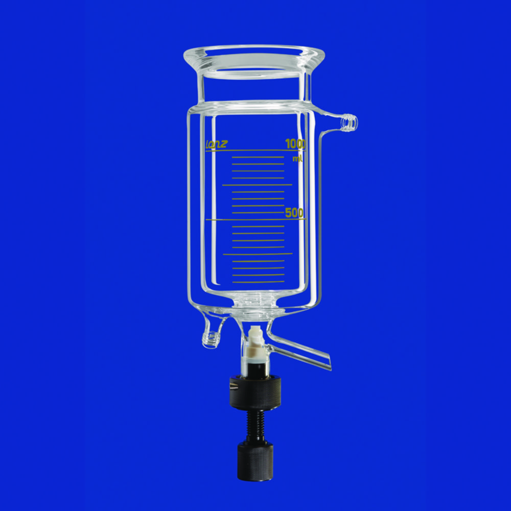 Search Reaction vessels, cylindrical, with thermostatic jacket and withdrawal valve Lenz-Laborglas GmbH & Co. KG (9599) 