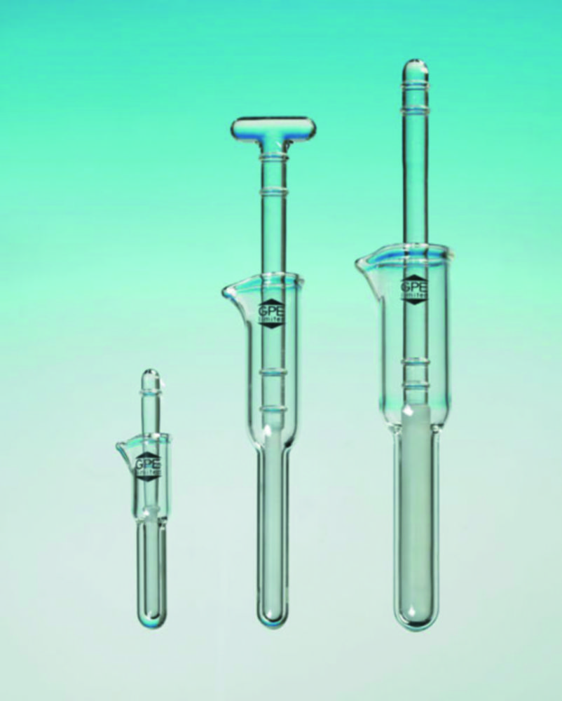 Search Homogenisers, Mini series, borosilicate glass 3.3 GPE Scientific Limited (8097) 