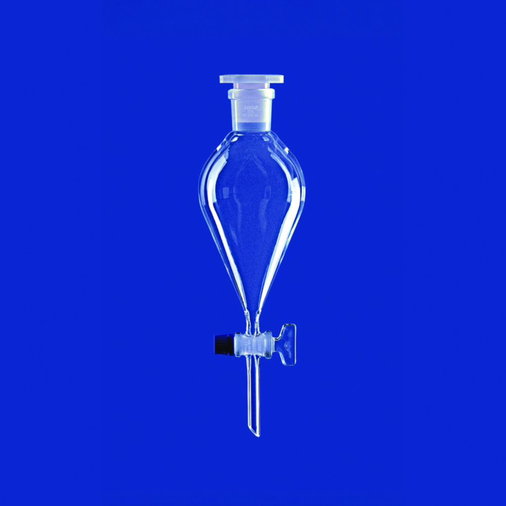 Search Separating funnels, conical, with glass plug, borosilicate glass 3.3 Lenz-Laborglas GmbH & Co. KG (1047) 
