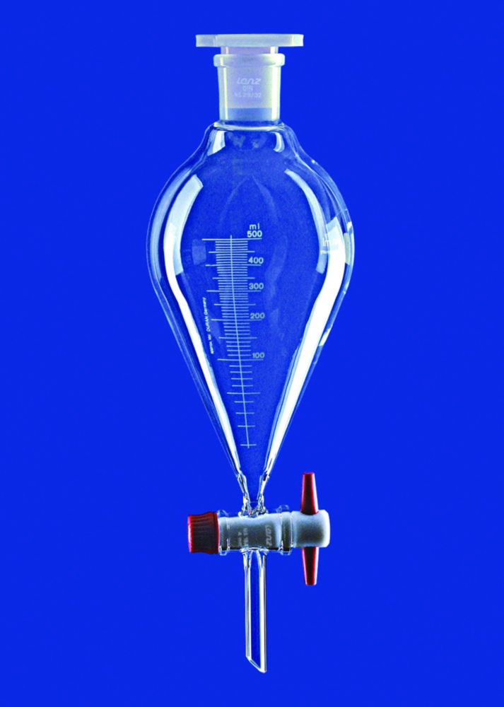 Search Separating funnels, conical, borosilicate glass 3.3 Lenz-Laborglas GmbH & Co. KG (1050) 