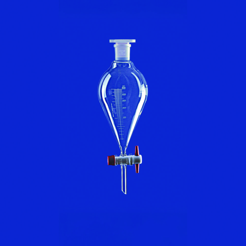 Search Lenz-Laborglas GmbH & Co. KG (1050)-Separating funnels, conical, borosilicate glass 3.3