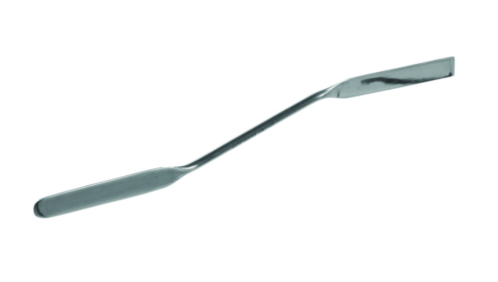 Search Double-ended spatulas, 18/10 steel, bent BOCHEM Instrumente GmbH (562382) 