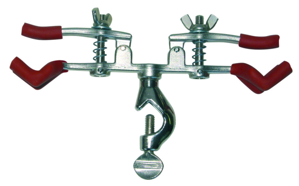 Search Burette clamps, nickel plated brass Juchheim Laborgeräte GmbH (8547) 