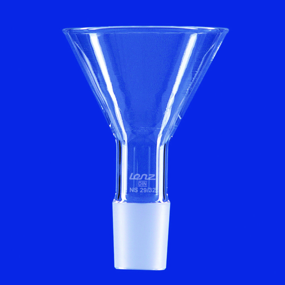 Search Powder funnels with NS cone, DURAN tubing Lenz-Laborglas GmbH & Co. KG (6981) 