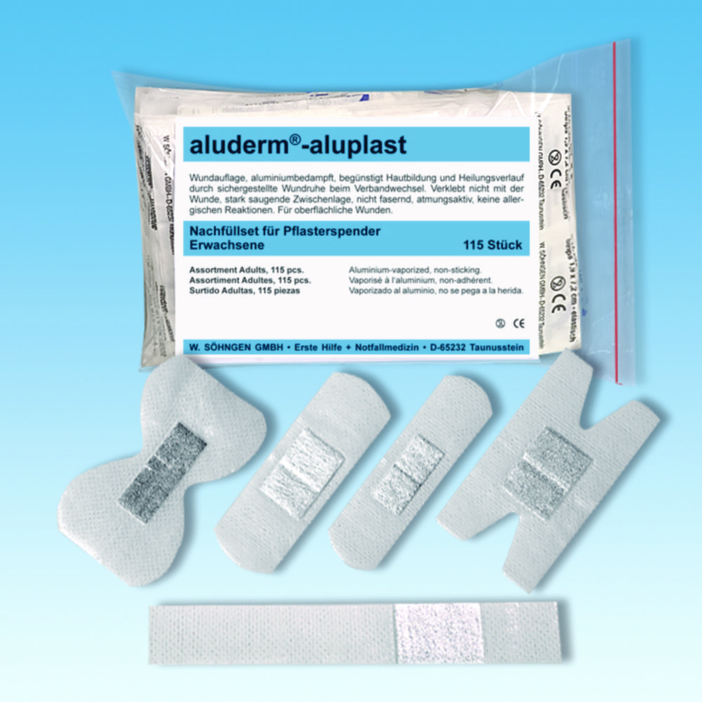 Search Refill sets for plaster dispensers aluderm®-aluplast W. Söhngen GmbH (926936) 