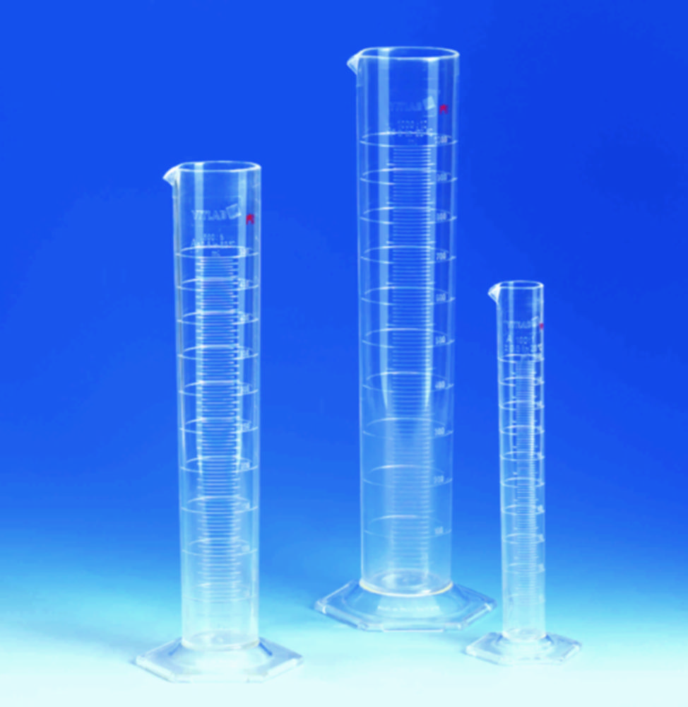Search Measuring cylinders, PMP, class A, KB VITLAB GmbH (4423) 