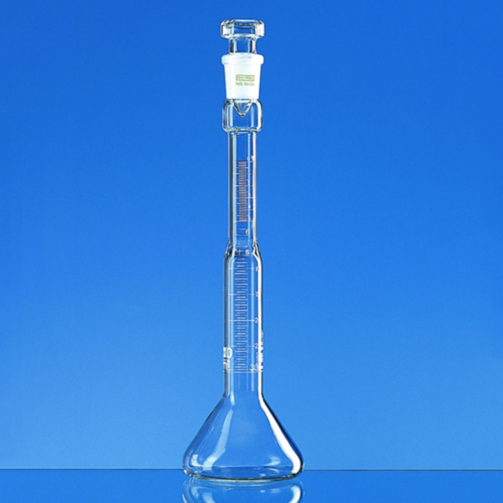 Search Volumetric flasks for determination of oil content, Silberbrand, Borosilicate glass 3.3 BRAND GMBH + CO.KG (1548) 