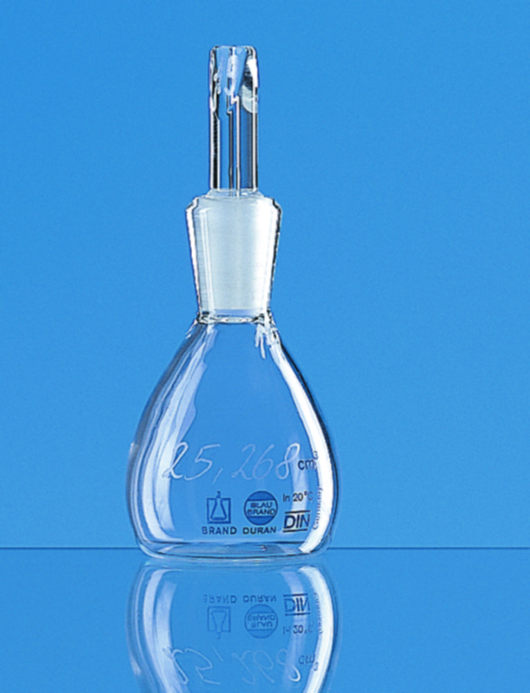 Search Pycnometers, Blaubrand, Borosilicate glass 3.3. BRAND GMBH + CO.KG (1553) 