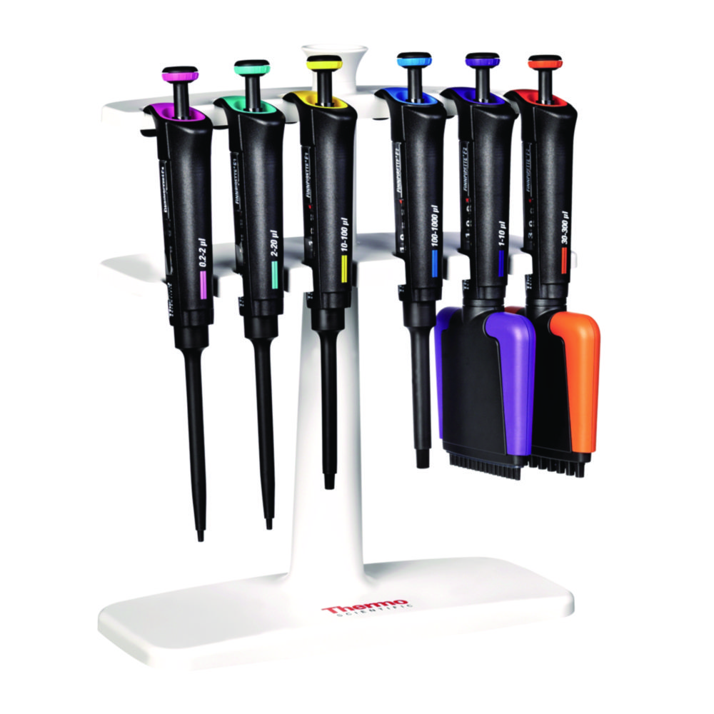 Search Pipette stand for single and multichannel microliter pipettes F1 / F2 Thermo Elect.LED GmbH (Finn) (8412) 