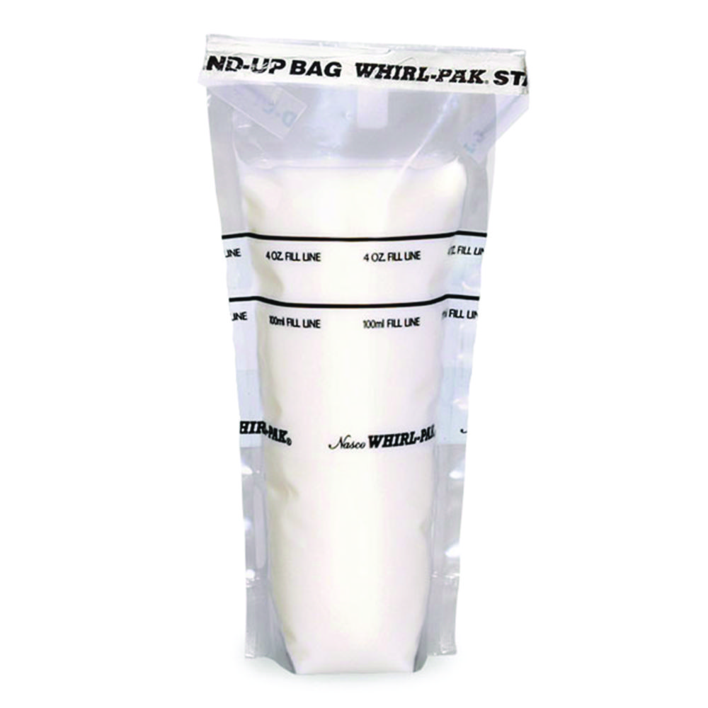 Search Sample bags Whirl-PakStand-Up, PE, sterile, free standing Nasco Sampling LLC (9588) 