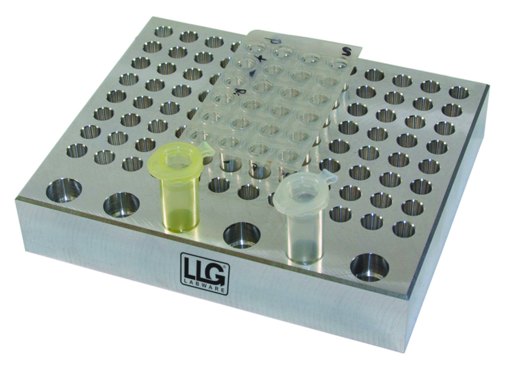 Search LLG-Temperature block , aluminium LLG Labware (142) 
