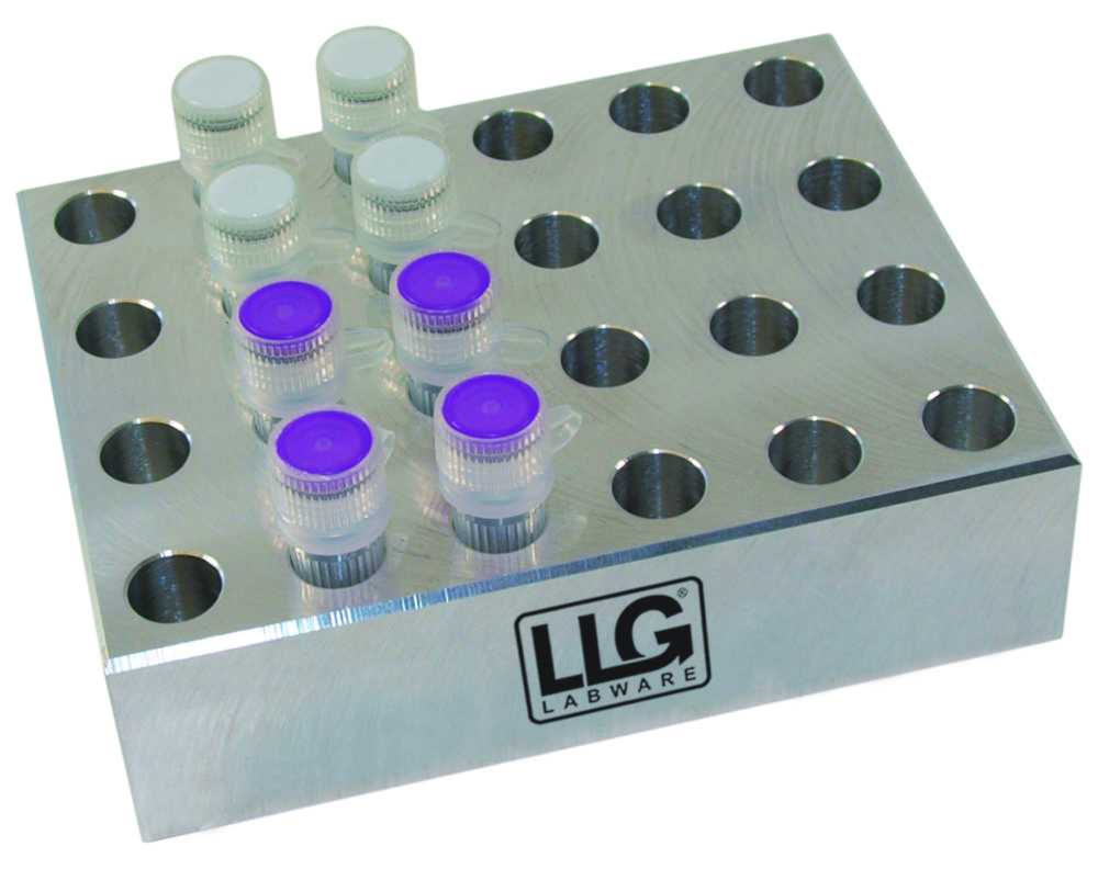 Search LLG Labware (142)-LLG-Temperature block , aluminium