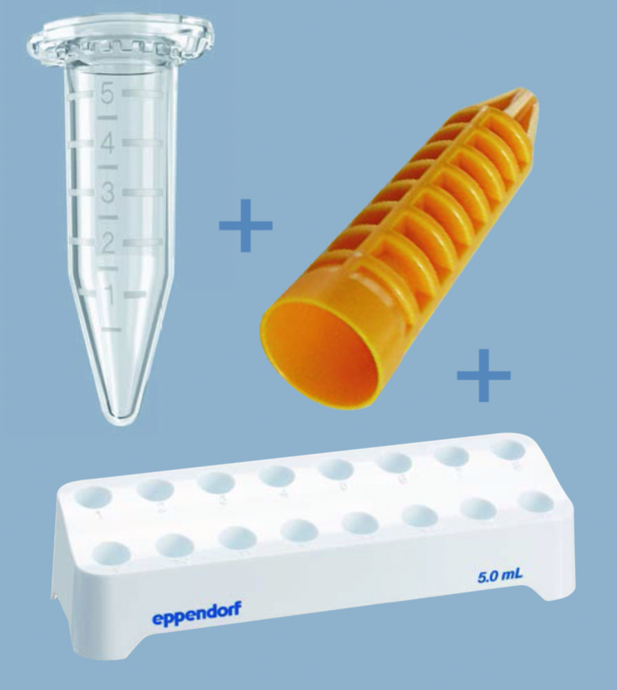Search Eppendorf Tubes 5.0 mL, starter pack, with snap caps Eppendorf SE (1693) 
